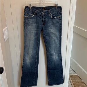 7 For All Mankind womens, Dark Bootcut Jeans